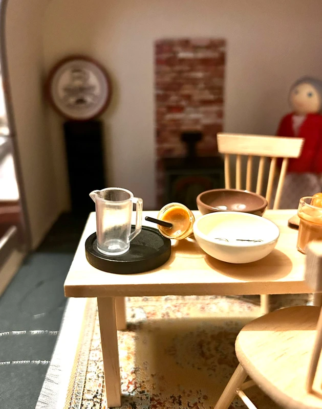 Cosy Dining Area Fairy Scene in a Suitcase — photo 4