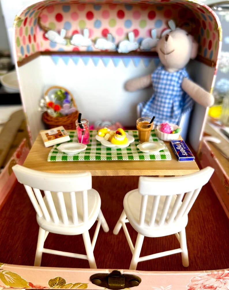 Easter Maileg Mouse Scene in a Suitcase or a Fairy — photo 4