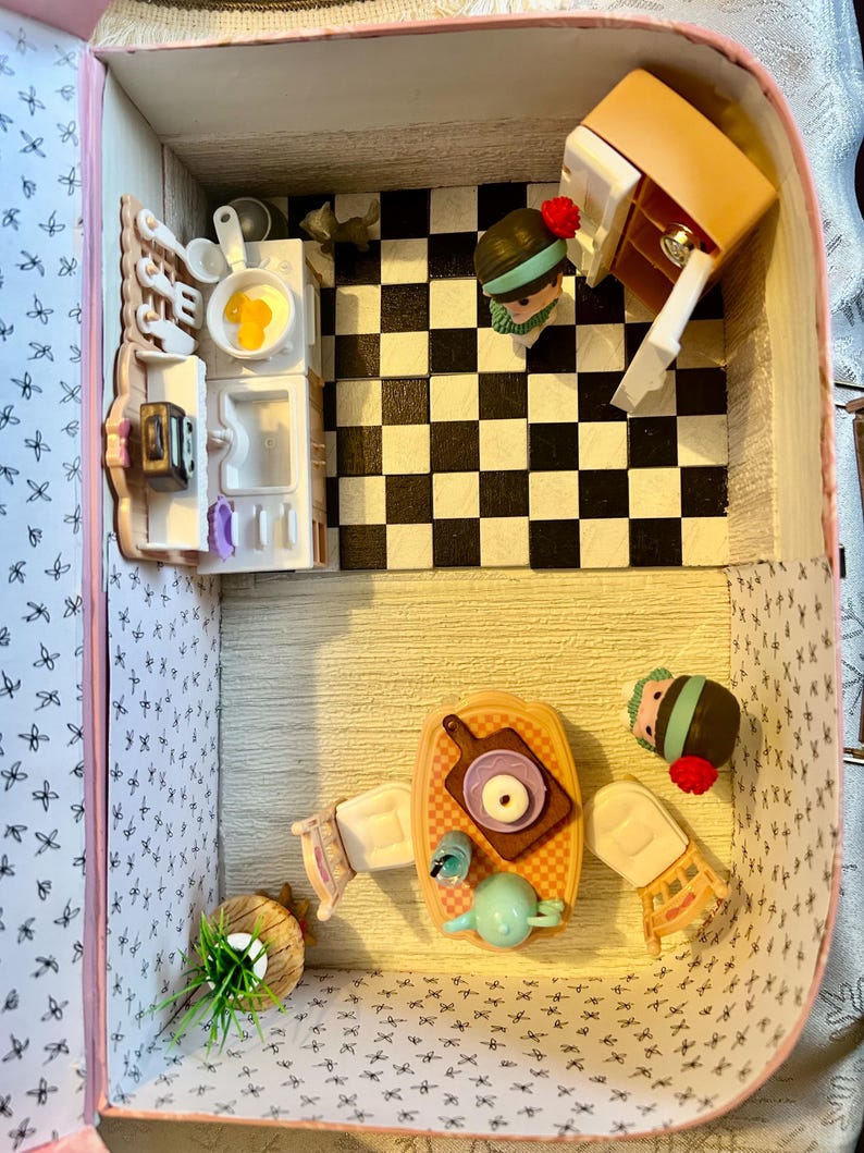 Kitchen Scene in a Suitcase — photo 6