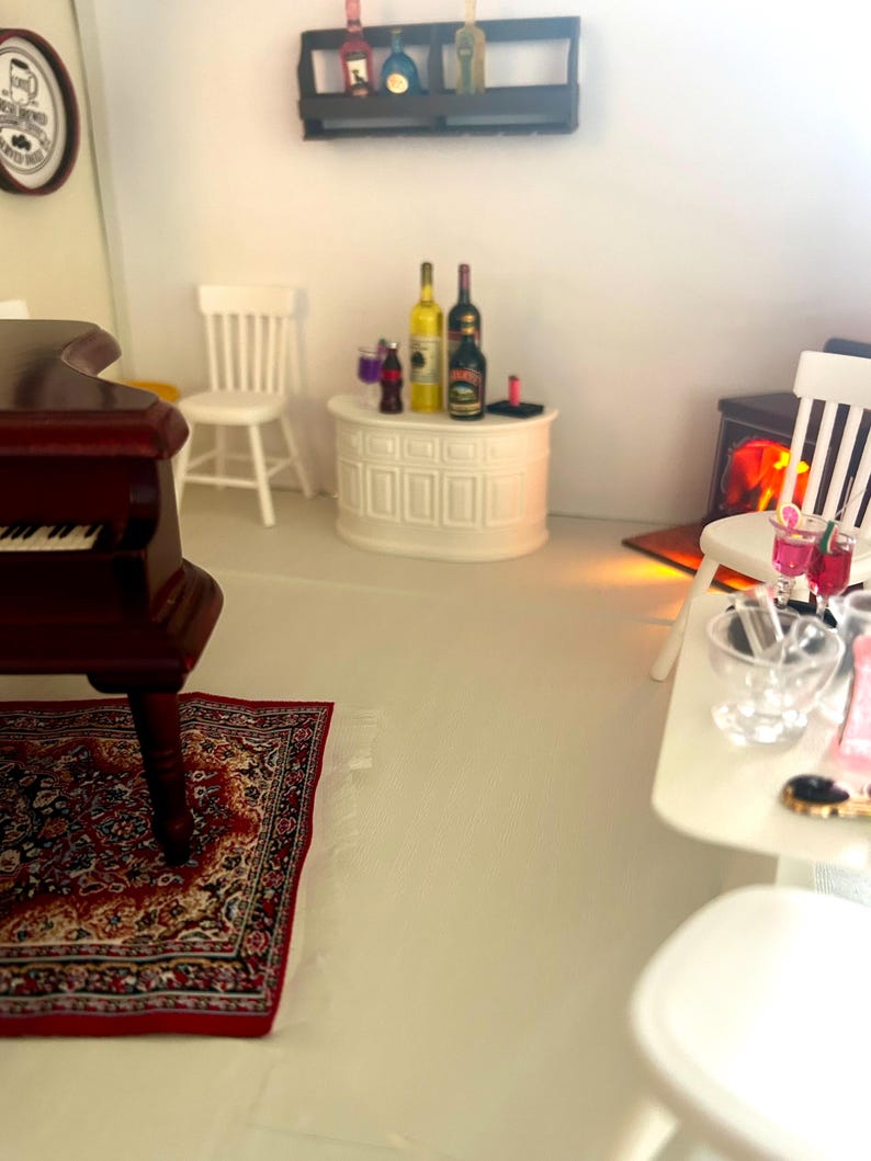 Piano Lounge Scene in a Suitcase for Maileg Mouse — photo 3